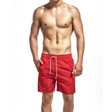 Мужские быстросохнущие шорты для бега длиной до колена, модные мужские повседневные свободные шорты с принтом, пляжные шорты Z417