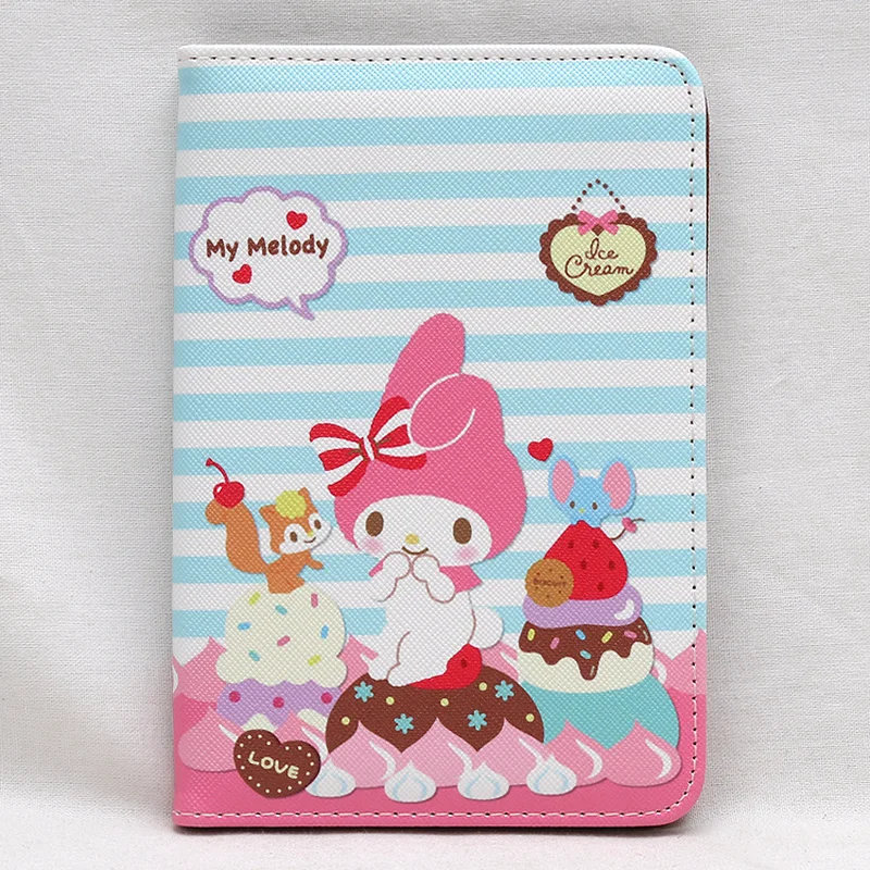 Cartoon Totoro KITTY Passport Package Travel Supplies Documents Receive Ticket Clip Travel Bag Travel Case Travel Luggage Cover