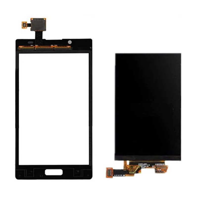 Comprare Nero Bianco Display LCD Pannello Dello Schermo del Monitor Modulo + Touch Screen Digitizer Vetro del Sensore per LG Optimus L7 P700 P705