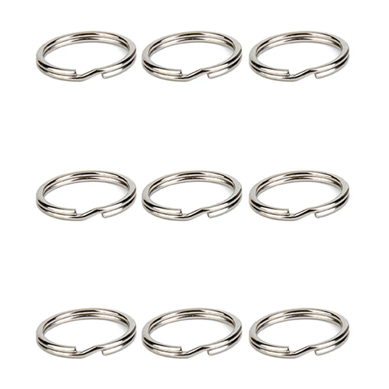 

20pcs KeyRing Key Chain 25mm Round Split Key Rings Keychain Key Ring Keychains Connector Wallet Chain Keys Accesorias