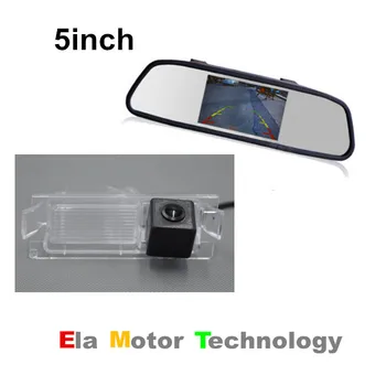 

5inch Car Rear View Mirror Parking Monitor with Special Car Reverse Camera for Kia K2 Hatchback RIO Hatchback Kia Ceed 2013