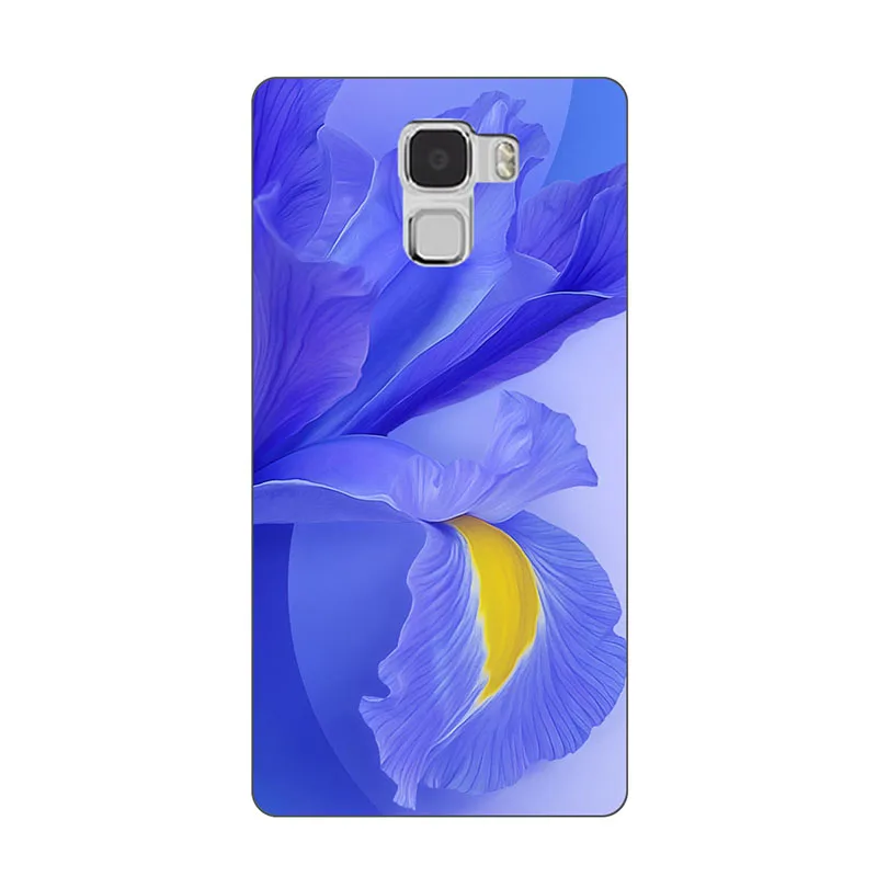 Милый модный чехол с цветочным рисунком для huawei Honor 7 5," Honor 7, Премиум чехол с рисунком s, чехол для телефона, чехол, матовый чехол с изображением животных