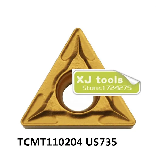 Бесплатная доставка 10 шт. TCMT110204 US735/TCMT110208 US735 твердосплавные вставки для STFCR/STUCR