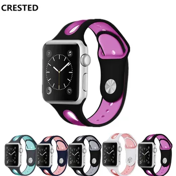 

Sport strap For Apple watch band apple watch 4 3 band 44 mm 42mm iwatch 40mm/38mm correa wrist bracelet watchband belt
