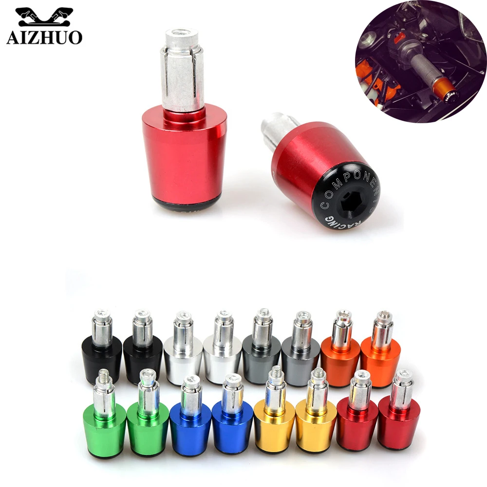 Motorcycle Handle Hand Bar Ends Motorbike Handlebar Grips Ends For Suzuki GSX-R600 2004 2006 2007 2008 2009 2012 2013 2014 2015