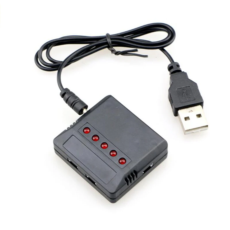 3.7V Lipo Battery Charger 5 in 1 Adapter USB Interface for ...