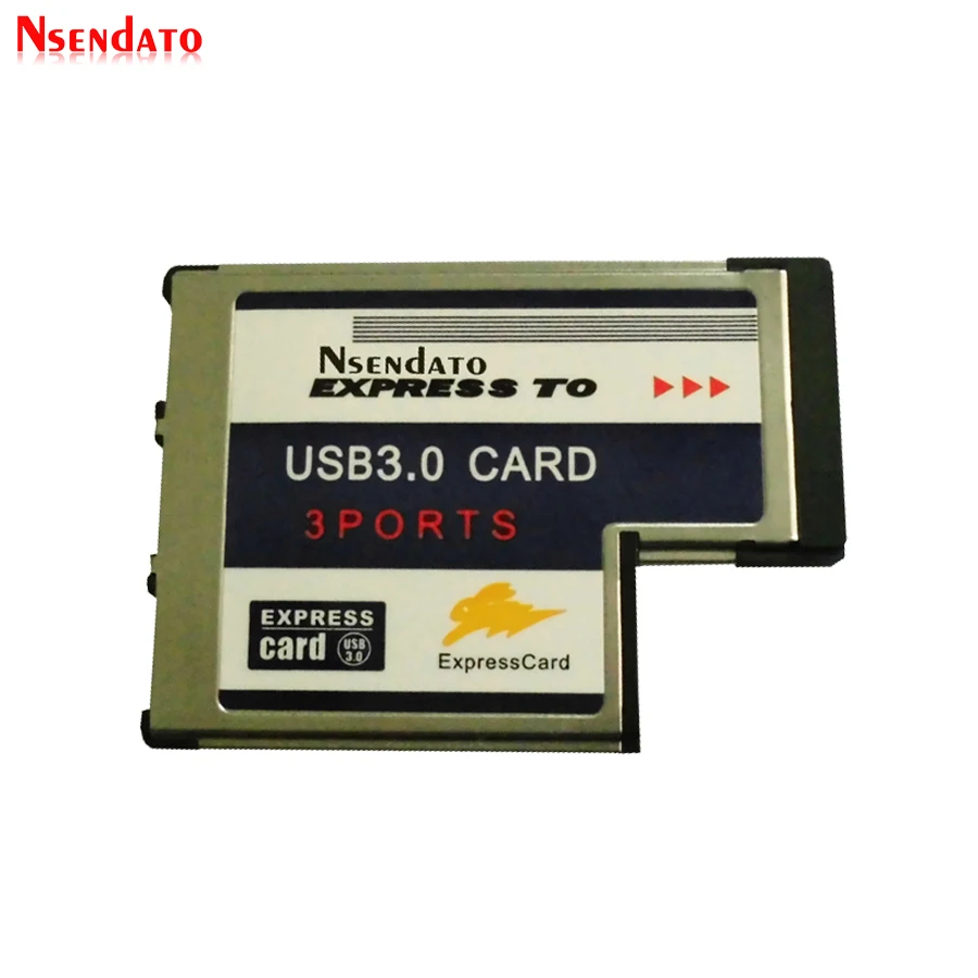 PCI Express Card, ExpressCard 34 мм 54 мм Скрытая USB 3,0 адаптер 5 Гбит/с USB3.0 3 Порты и разъёмы Express Card 54 PCMCIA хаб-конвертер для ПК