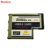 PCI-E Express Card expresscard 34mm 54mm Hidden USB 3.0 Adapter 5Gbps USB3.0 3 Port Express Card 54 PCMCIA HUB Converter for PC ► Photo 2/6