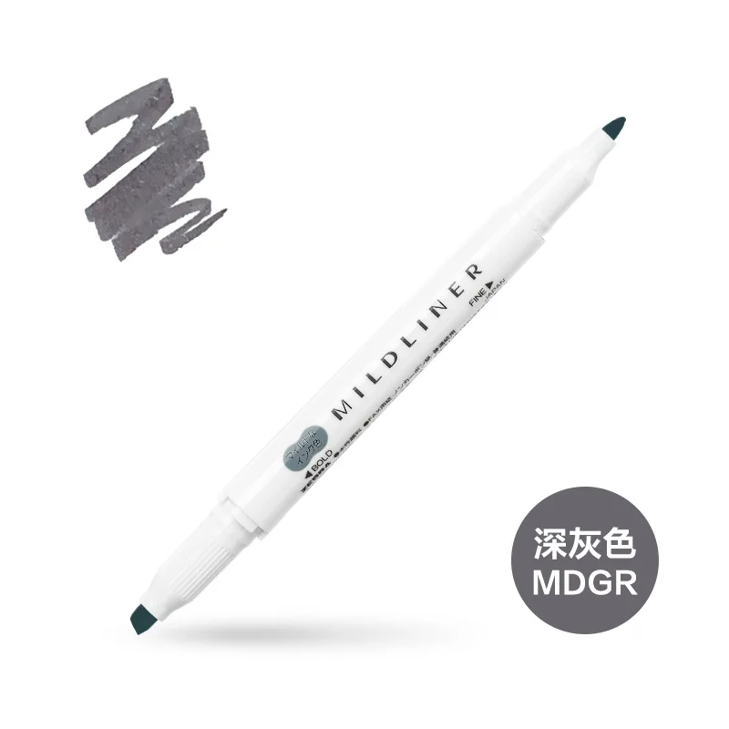 Новая светлая цветная серия Zebra Mildliner в ZEBRA Japan WKT7 Affinity цветной выделитель текста Японский Школьный канцелярский художественный подарок - Цвет: 16