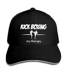 Мужская модная черная бейсболка для кикбоксинга
