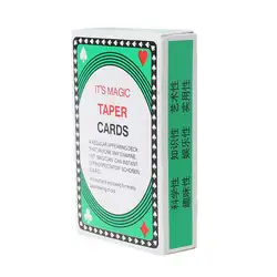 Новый секретный маркированный конусная колода карт игральные карты для покера волшебные игрушки волшебный трюк 10166