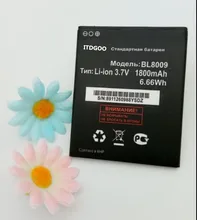 10pcs ITDGOO High quality mobile phone batteries fit for fly FS451 Nimbus 1 BL8009 battery