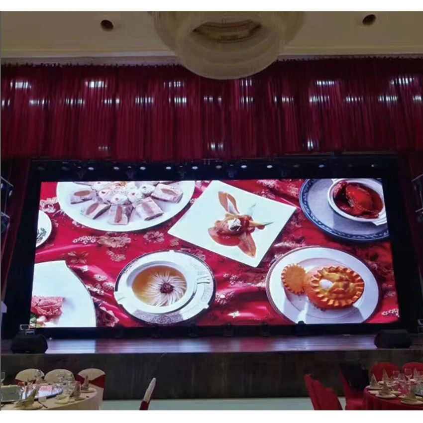 

Wedding Banquet Full Color LED Dispaly P3 SMD2121 576*576mm Die Casting Aluminum Cabinet Rental Indoor led Video Wall Big Screen