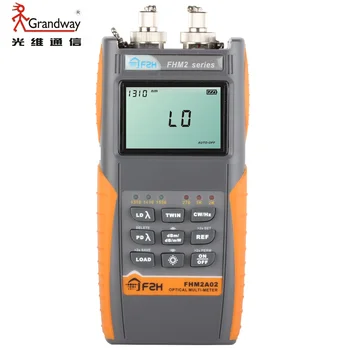 

Grandway FHM2B02 Optical Fiber Loss Tester combined Power Meter -50~+26dBm with PON Fiber Optic Light Source 1310/1490/1550nm