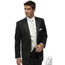 Горячие продаж черный бизнес мужские костюмы на заказ, на заказ классический черный свадебные костюмы для мужчин, сделанные на заказ жених смокинги для мужчин