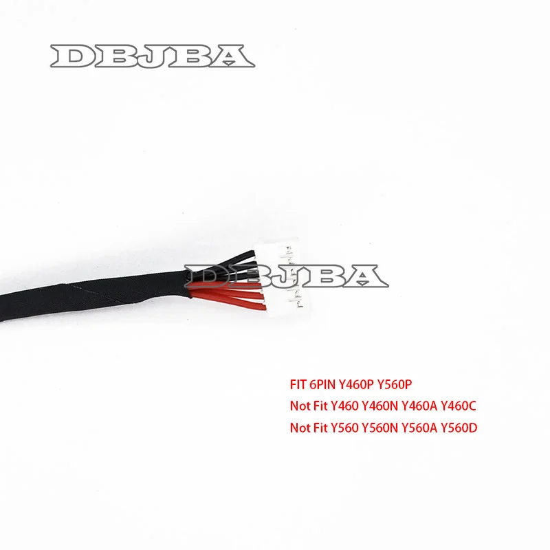 Разъем питания постоянного тока для IBM LENOVO IDEAPAD Y460P Y560P 439523U 43952DU 439522U 6pin кабель