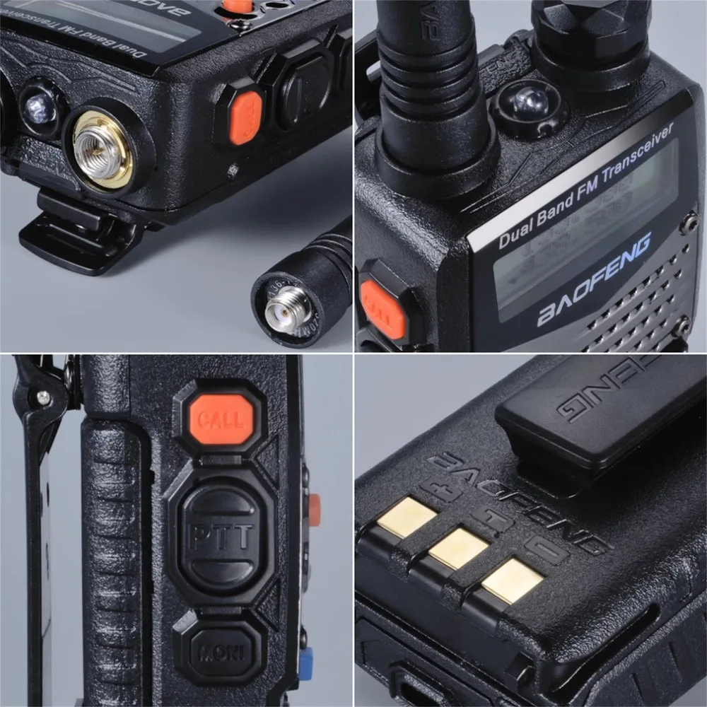 BAOFENG UV-5RA Professional ручной трансивер fm-радио приемник Walkie-talkie Interphone сканер двухдиапазонный двойной режим ожидания