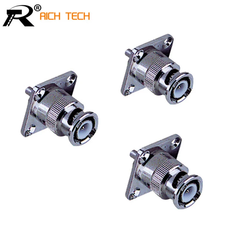 BNC MALE CHASSIS MOUNT BNC Female 4 hole Panel Mount Connectors RF
