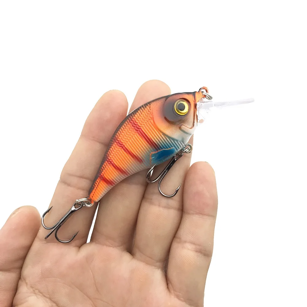 الصيد إغراء البلاستيك Crankbait 10.1G/7.5 سنتيمتر المتذبذب لصيد الأسماك الطعم كرنك إيسكا الاصطناعي ل بايك 1 قطعة الصيد إغراء البلاستيك Crankbait 10.1G/7.5 سنتيمتر المتذبذب لصيد الأسماك الطعم كرنك إيسكا الاصطناعي ل بايك 1 قطعة