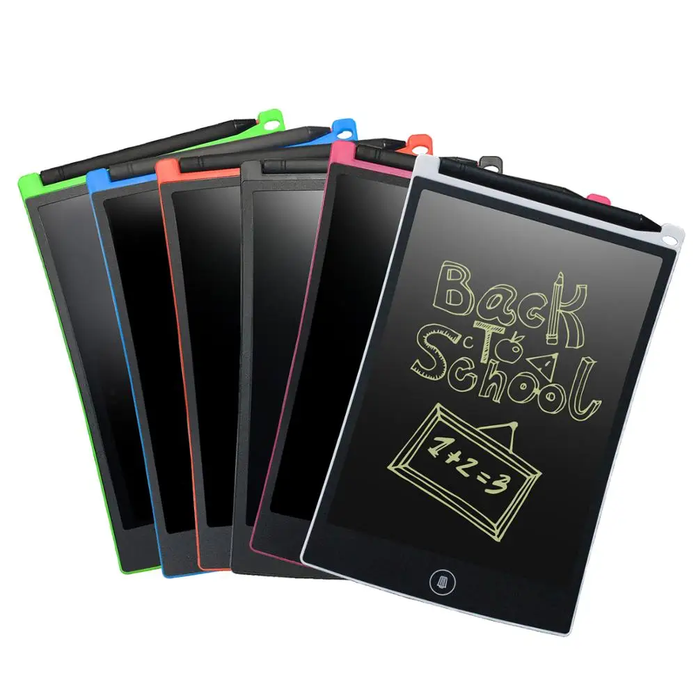 NEWYES Green LCD Writing Tablet 8 5 inch Electronic Drawing Pads Pocketbook for Kids Gift Toy Reusable Erasable Message Board