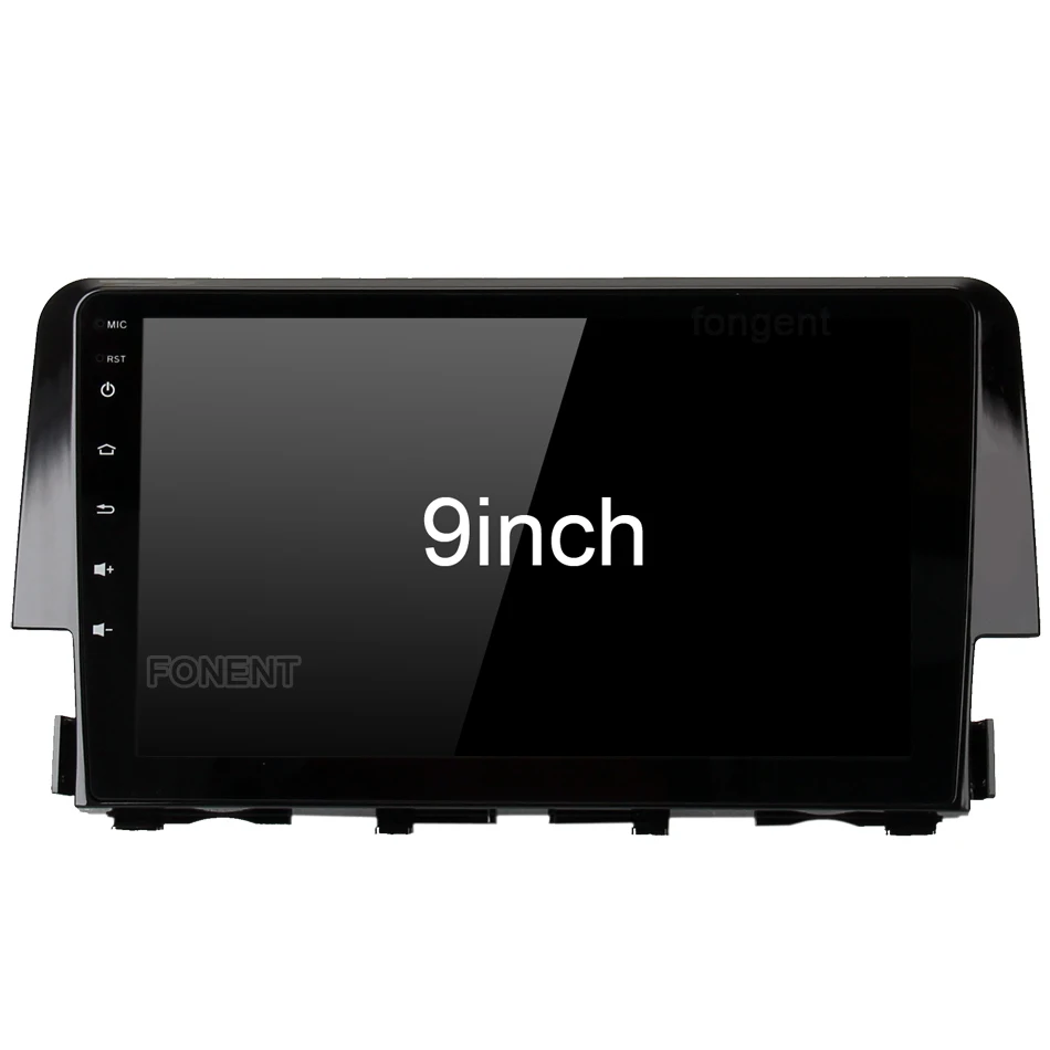 Best for Honda Civic 2015 2016 Car Android Head Unit Radio Multimedia Video Player Auto Audio Stereo GPS Glonass Navi tpms DAB 4G LET 0
