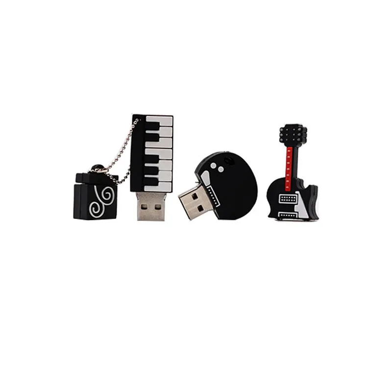 USB флеш накопитель мультфильм Инструменты ручка с пианино привод 4 ГБ 8 16 32 64 Гб