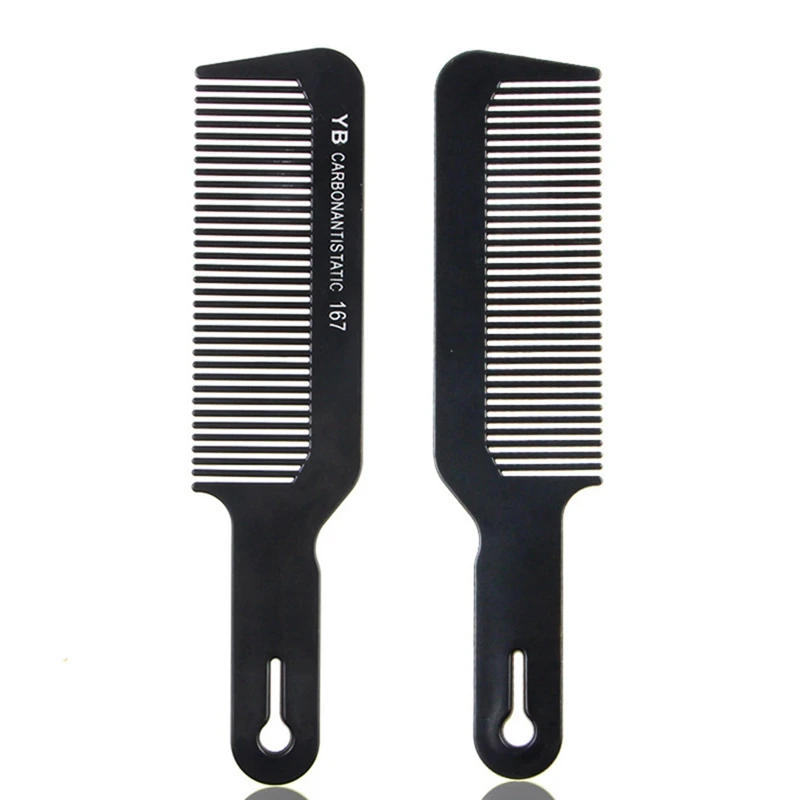 

Professional 1 Pcs Resin Material Hair Clipper Comb For Men Haircut Barber Hair Cutting Comb Hairdressing Flat Combs