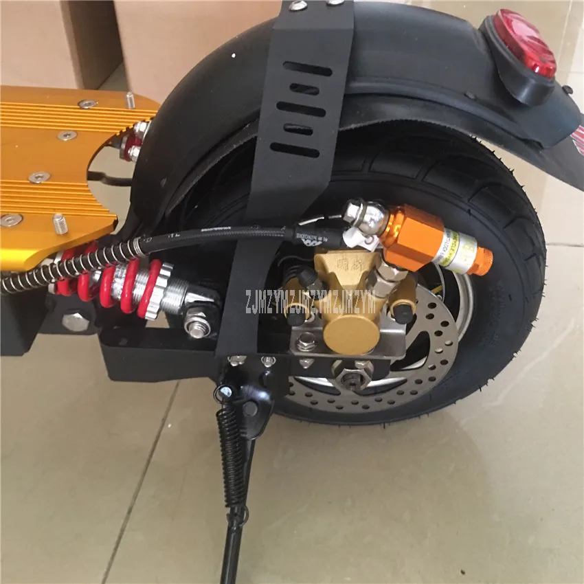 Clearance 48V 50AH 11 inch Wheel Foldable Adult Electric Scooter Adult Mini Electric Bicycle Instead Of Walking Bike Ebike Mileage 150km 4