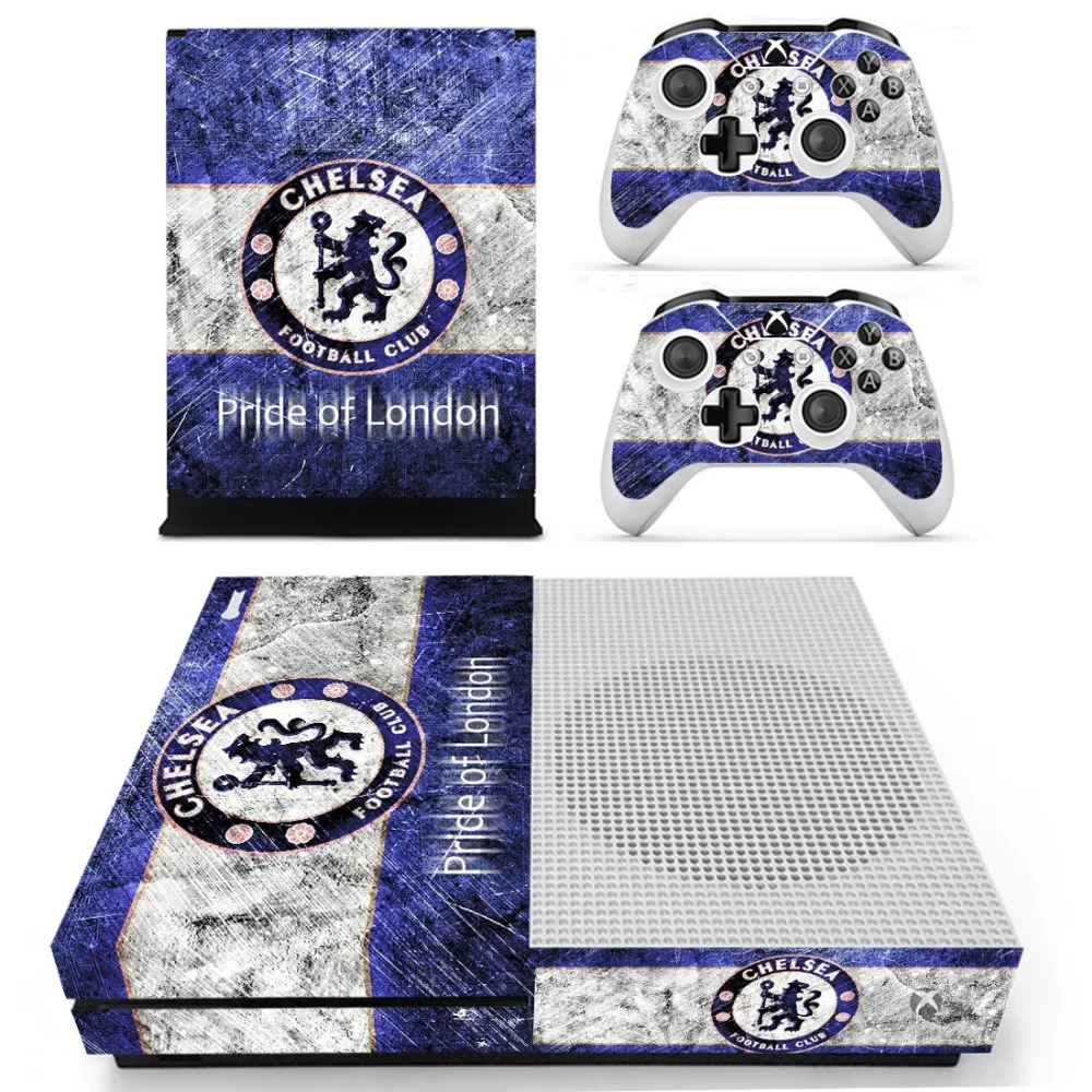 Chelsea Football Team Xbox One S Skin Sticker - ConsoleSkins.co