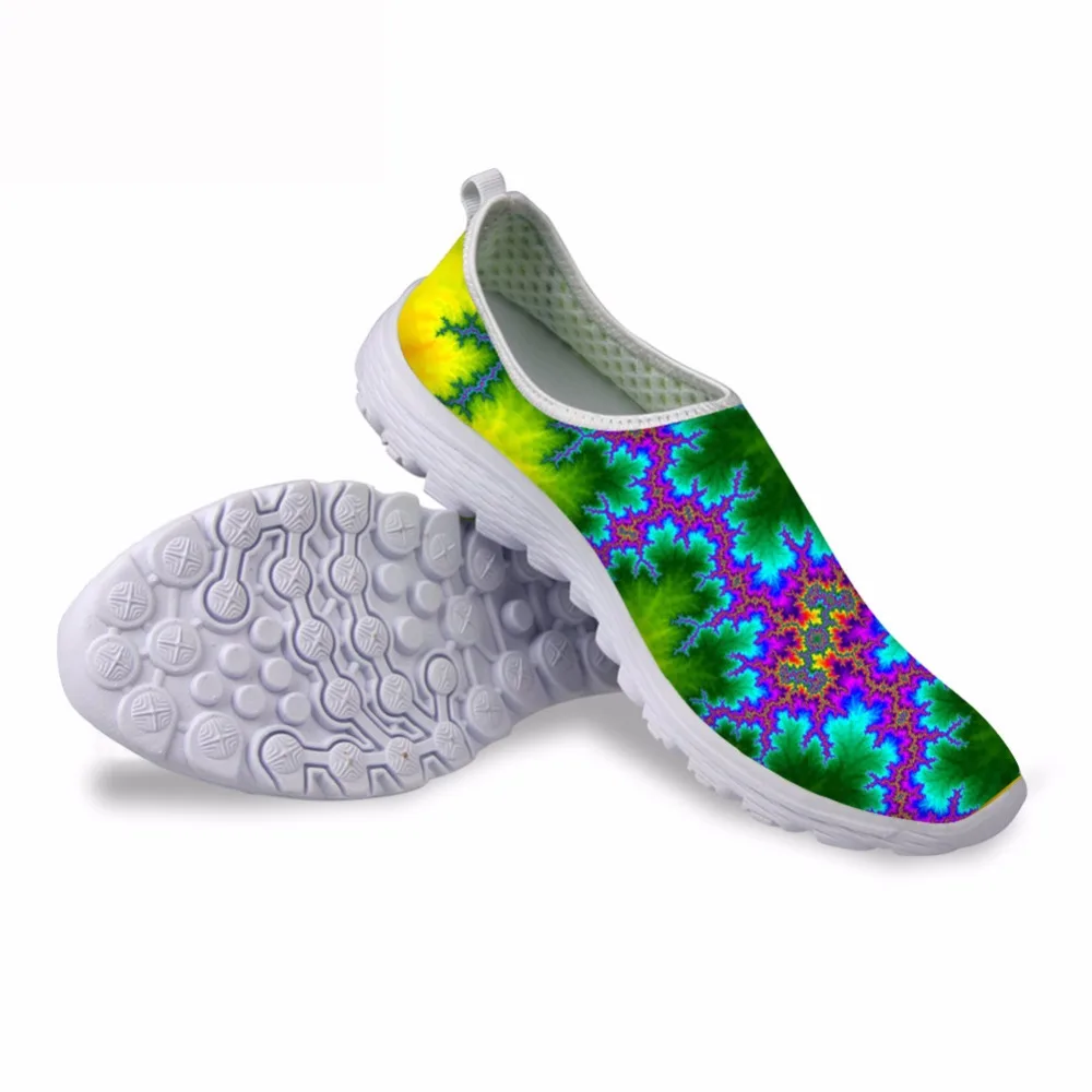 

women shoes Rainbow mottled printing 2018 autumn shoetrend for ultra sport sportcompetition Out of necessity sneakercasual