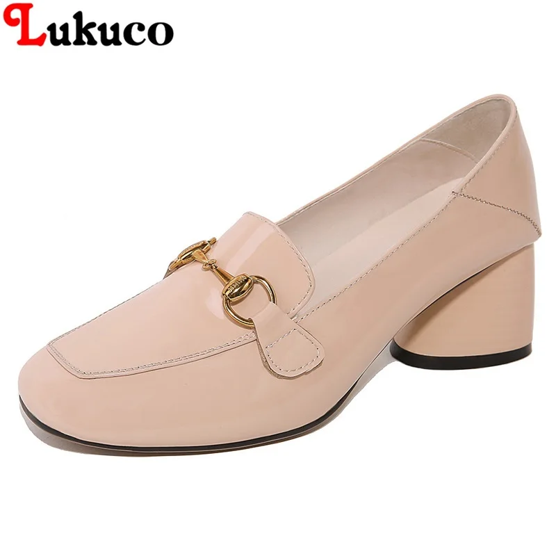 

2018 New Sale Plus Big Size 34-48 Slip-On Sweet Genuine Leather Pumps Female Girl Lady Women Autumn Shoes Handmade Casual Shoes