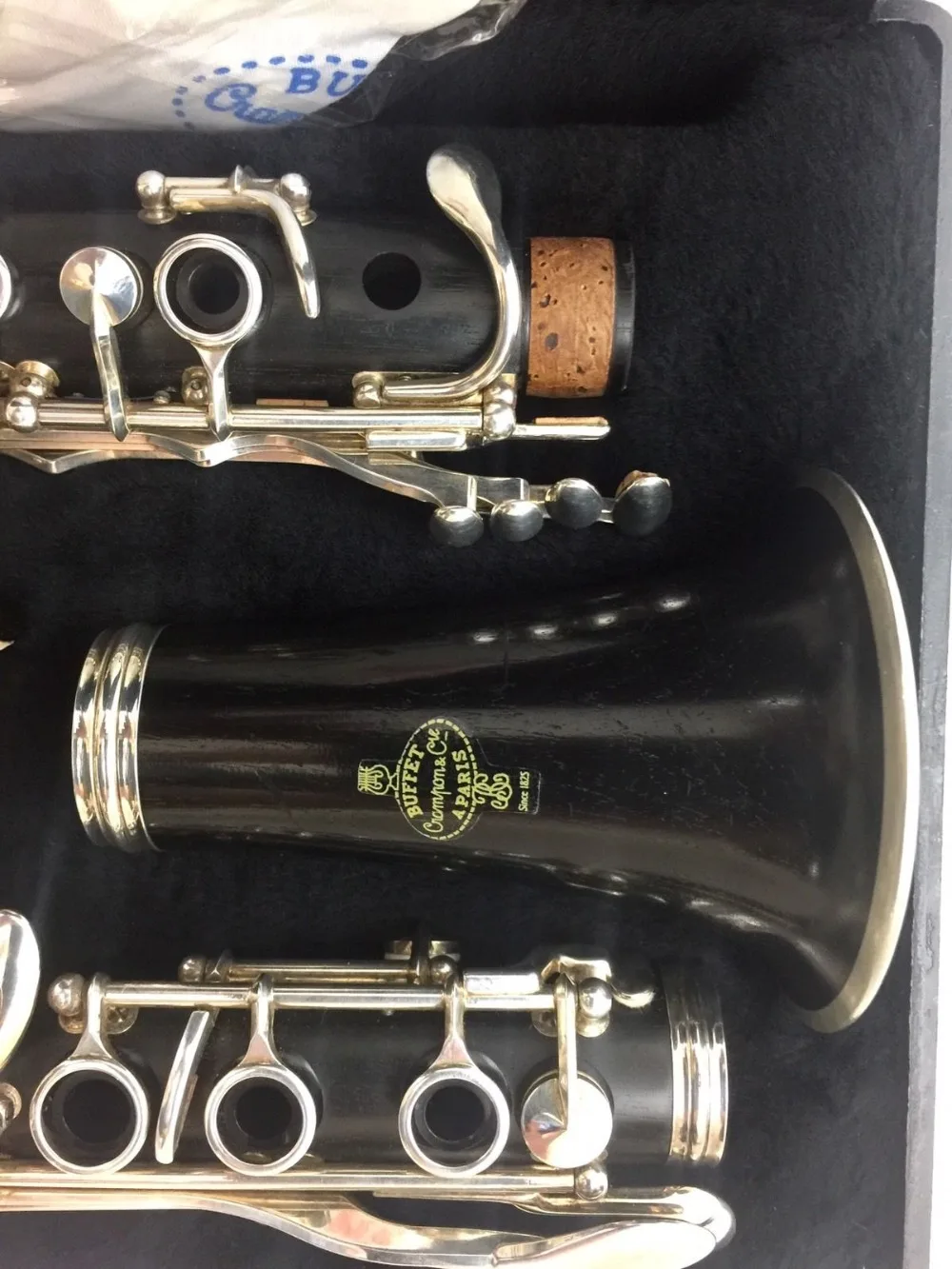 New Intermediate Professional Wood Clarinet E11 Mouthpiece Accessories Sandalwood Ebony Professional Student Model Bakelite