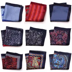 Tailor Smith новые дизайнерские карманные квадратные модные платок Пейсли Цветочный плед Stye Hanky 9 вариантов цвета