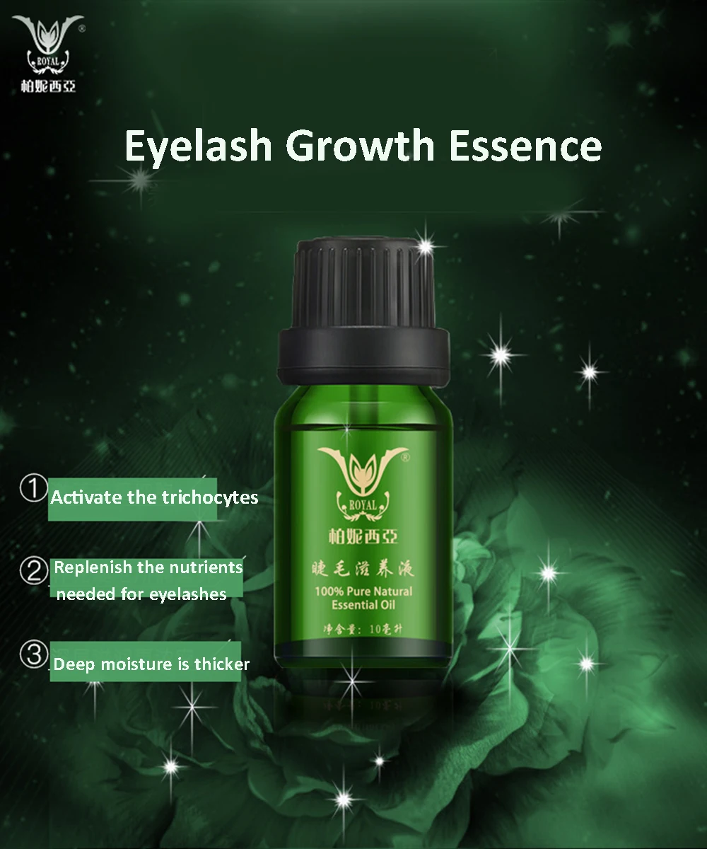 Eyelash Enhancer Eyelash Serum Eyelash Growth Serum Treatment Natural Eye Lashes Mascara Lengthening Longer