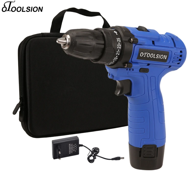 

16.8V 1.5 AH 2 Speed Electric Tools Cordless Drill Professional Wireless Drill 42 N.m Electric Screwdriver+Handbag For DIY Home