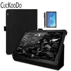 CucKooDo для huawei MediaPad T5 10, из искусственной кожи тонкий складной чехол-подставка для 10,0 "huawei MediaPad T5 10-дюймовый 2018 планшет