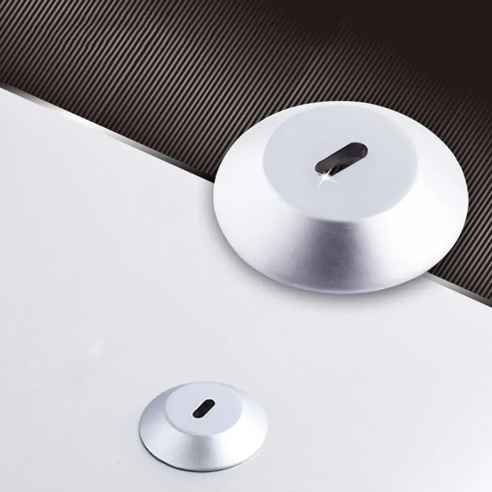 

Silver Notebook Laptop Tablet PC Computer Anti-theft Round Lock Hole for iPad Mac Lock