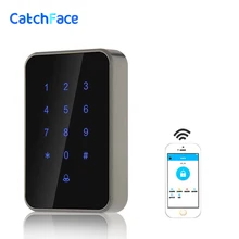 Длинный Rnage контроль Bluetooth Wifi цифровой замок считыватель контроля Доступа Электронный умный Дверной Замок Стекло безопасный замок на дверь для офиса