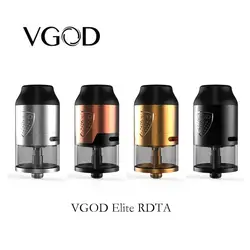 Новое поступление vgod Elite RDTA Tank 24 мм ввиду капающий распылитель 4 мл для vgod elite pro мех mod VS tricktank PRO R2 rdta