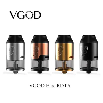 

New arrival VGOD Elite RDTA tank 24mm Rebuildable Dripping Atomizer 4ml for vgod elite pro mech mod VS TRICKTANK PRO R2 RDTA