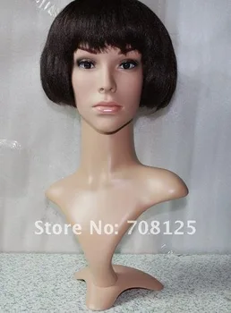 

Realistic Female Plastic Mannequin Head For Wig And Hat Dislay