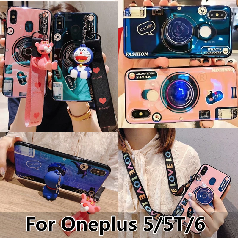 SYCASE Blu-Ray Ретро камера мягкий чехол для Oneplus 5 6 т T все включено кукла кронштейн