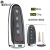KEYECU-funda de mando a distancia inteligente para Ford Edge, 315MHz, ID46, PCF7953, M3N5WY8609, 5 botones, para expedición de Escape, c-max, Taurus, Flex Focus ► Foto 1/3