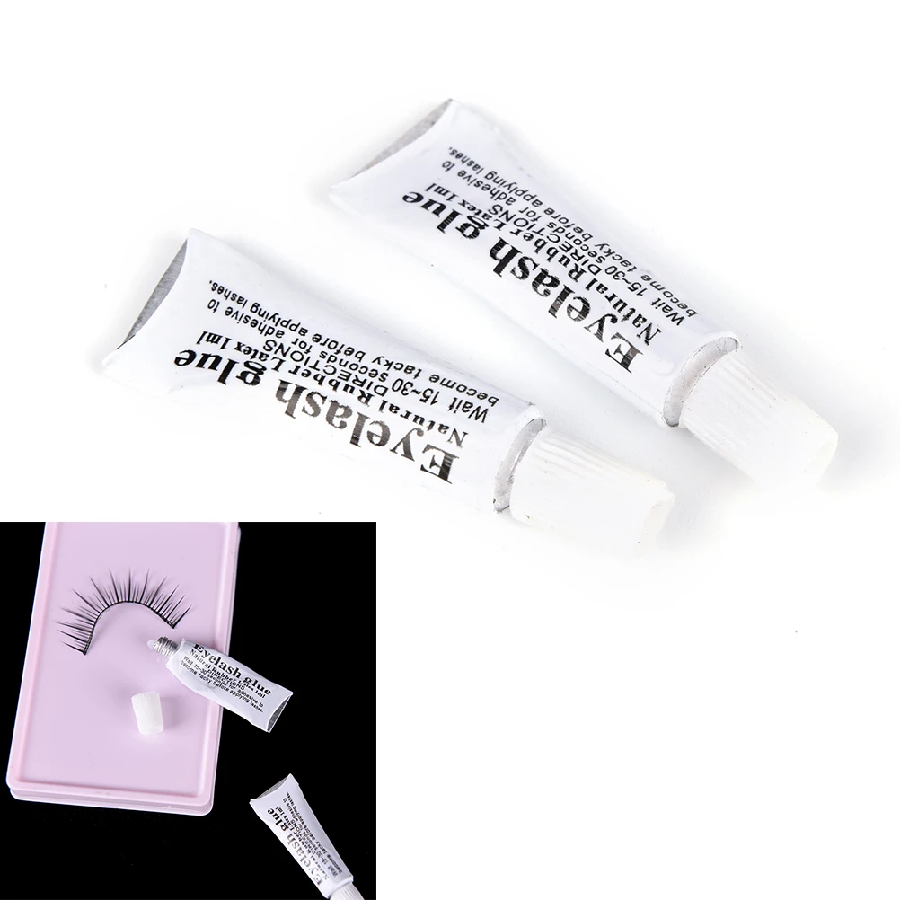 2Pcs/lot 1ml Glue False Eyelashes Glue waterproof Eyelashes Adhesive