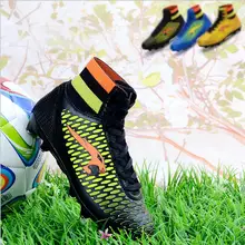 Free Shipping New Arrival Promotion Soccer shoes boys shoes Broken long nail AG for football unisex sneakers 3 colors
