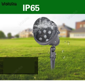 

Waterproof 12W Outdoor LED projection lamp Photo tree lights plug in the ground Colorful garden home flood light CD50 W01