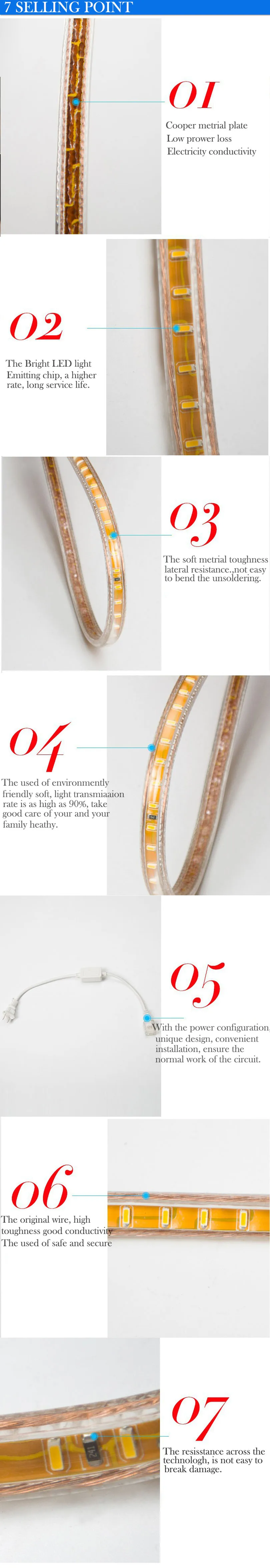 5730 flexible led strip tape