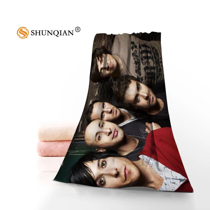 Горячая на заказ «Simple Plan» полотенце напечатанное хлопковое лицо/банные полотенца из микрофибры Ткань для детей, мужчин и женщин полотенце для душа s A7.24-1