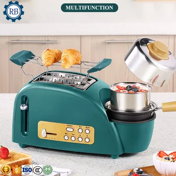 

Electrical Family type Timer control coffee maker machine/breakfast maker toster 3 in 1