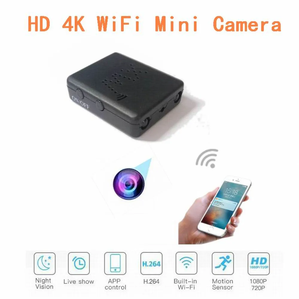 HD Wifi камера инфракрасное Облачное хранилище IP/AP мини камера AI Обнаружение человеческого тела Дистанционная сигнализация камера